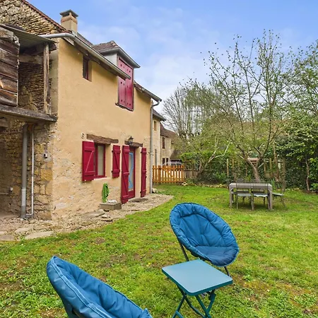 Charmante Maison En Pierre Pour 6 - Valojoulx